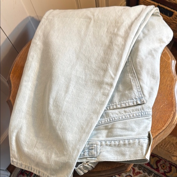 NWOT 7 For All Mankind Light Blue Barrel Style Women's Jeans Isadora Size 28 - Picture 3 of 13